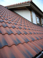 陶器瓦の屋根